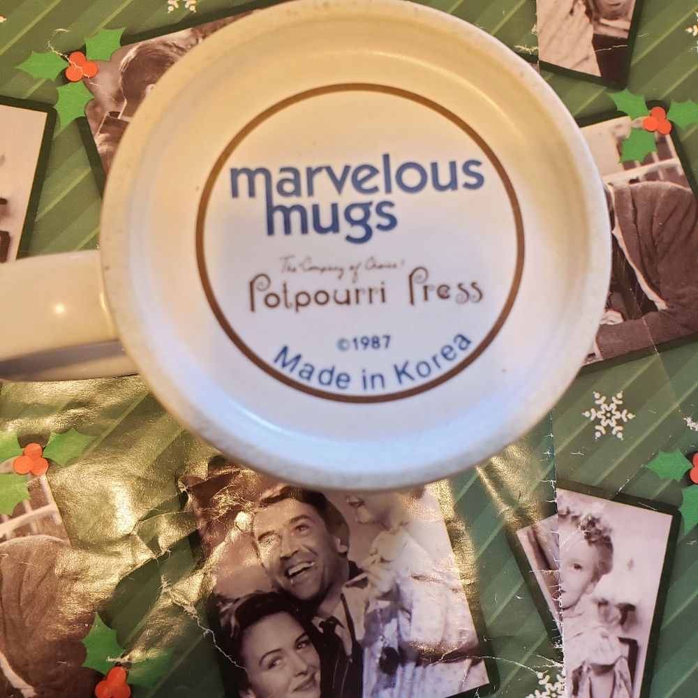 Vintage Christmas Marvelous Mugs Potpourri  Press - Picture 3 of 3